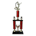 Trofeo de Tubo con Figura Serie 50 de Baloncesto